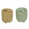Set of 2 Snail & Frog Resin Planters Indoor Outdoor Cute Succulent Flower Pots